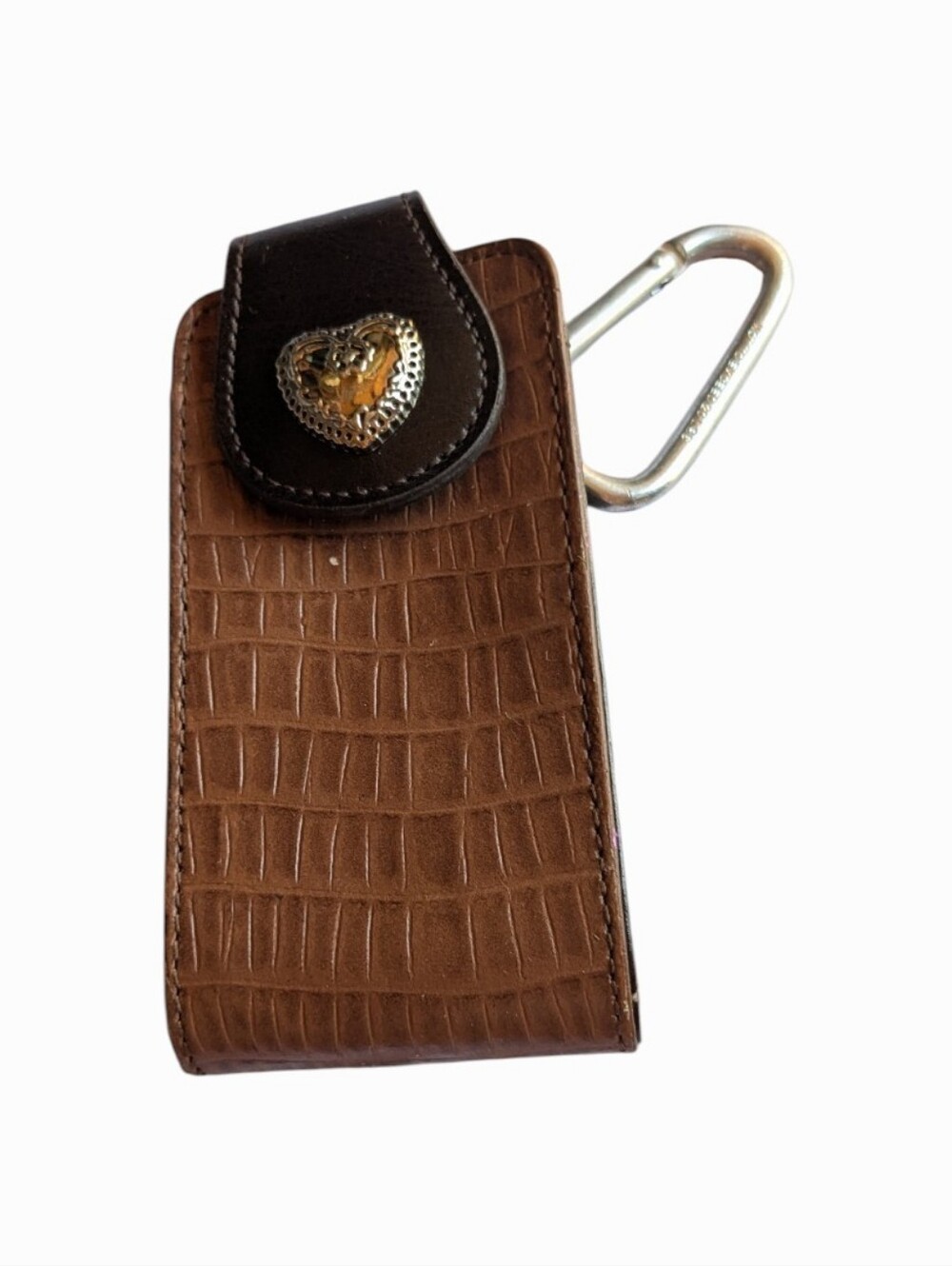 Leather Alligator Print Phone Case